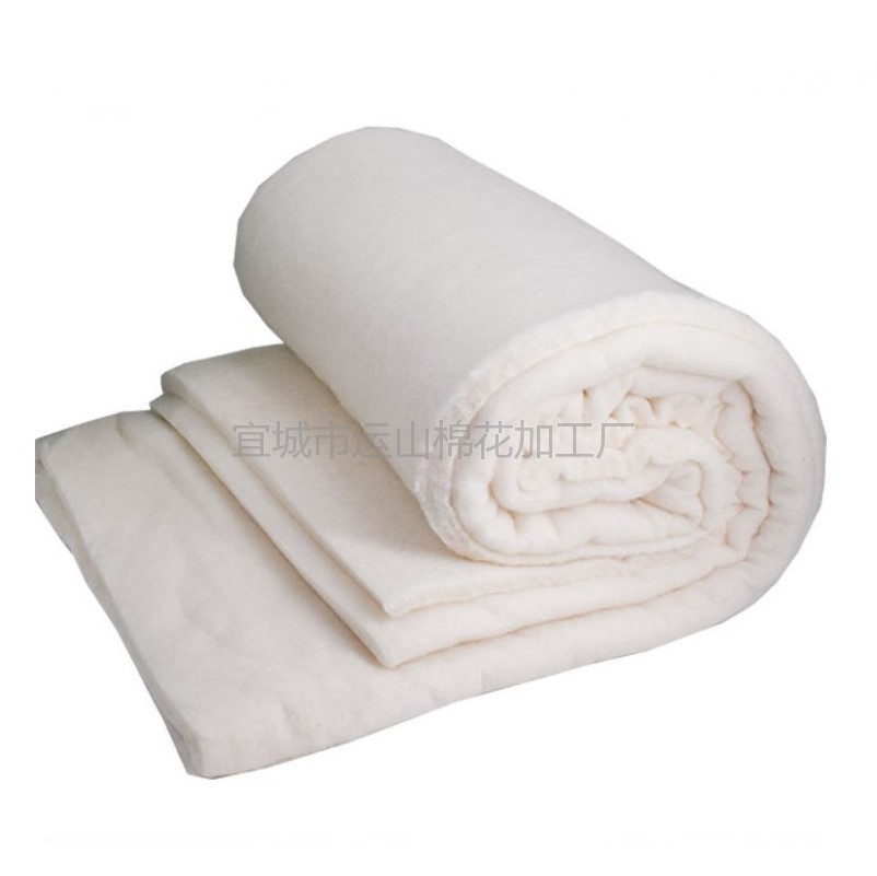 Натуральный иглопробивной хлопок для одежды матрасов одеял с наполнителем