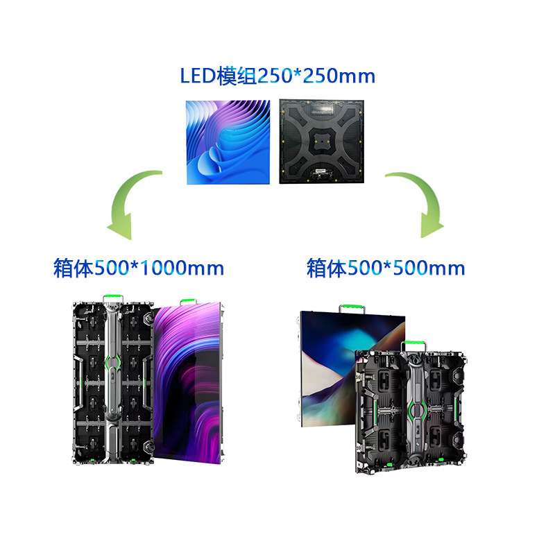 Factory Wholesale Indoor and Outdoor Led Screen Stage High-Definition Full-Color Large-Screen Conference Room Live Broadcast Digital Led Display