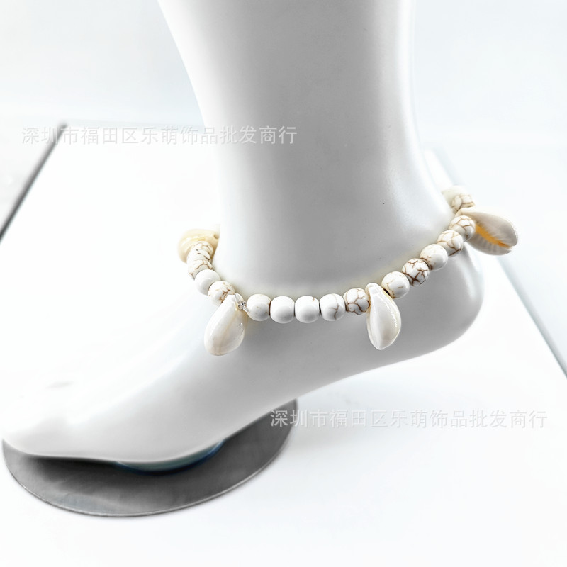 Children's Anklet Ocean Wonder Moana Tassel Snail Chain European and American Accessories Cross-border Explosions Girl's Gift