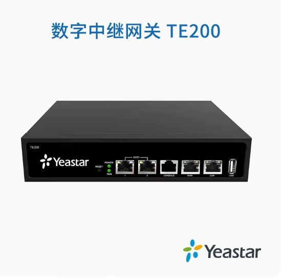 Yeastar Star/Longview TE100 TE200 цифровой транковый голосовой шлюз E1/T1/J1/PRI шлюз
