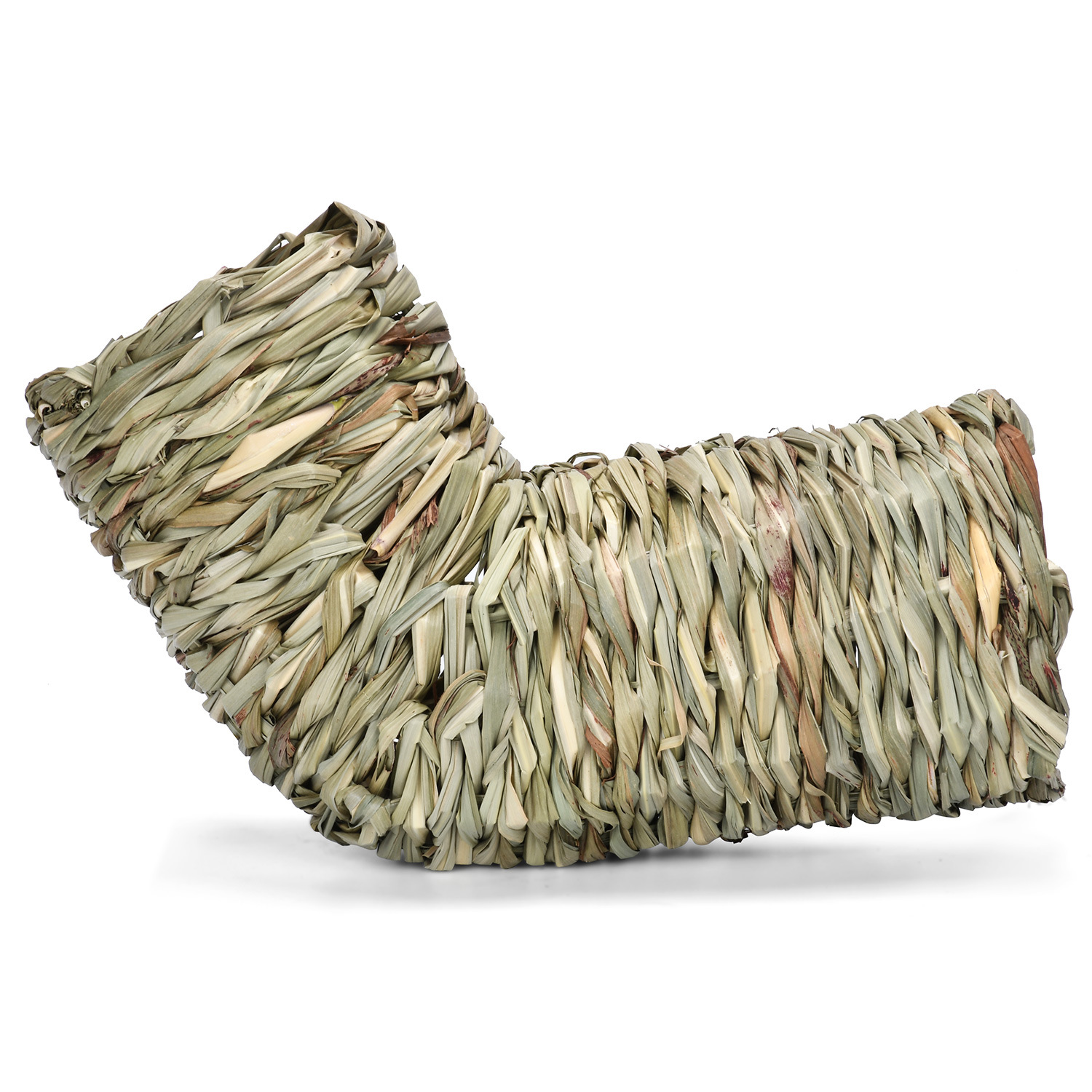 New Exotic Pet Straw Passage Chinchilla Golden Bear Hedgehog Shelter House Hamster Guinea Pig Natural Landscaping Toys and Supplies