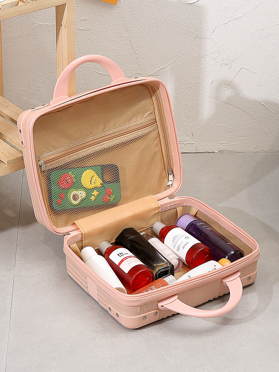 Portable Case 14 Inch Luggage Case Women's Fashion Cosmetic Case Small Lightweight 16 Suitcase Accompanying Gift Creative Gift Box