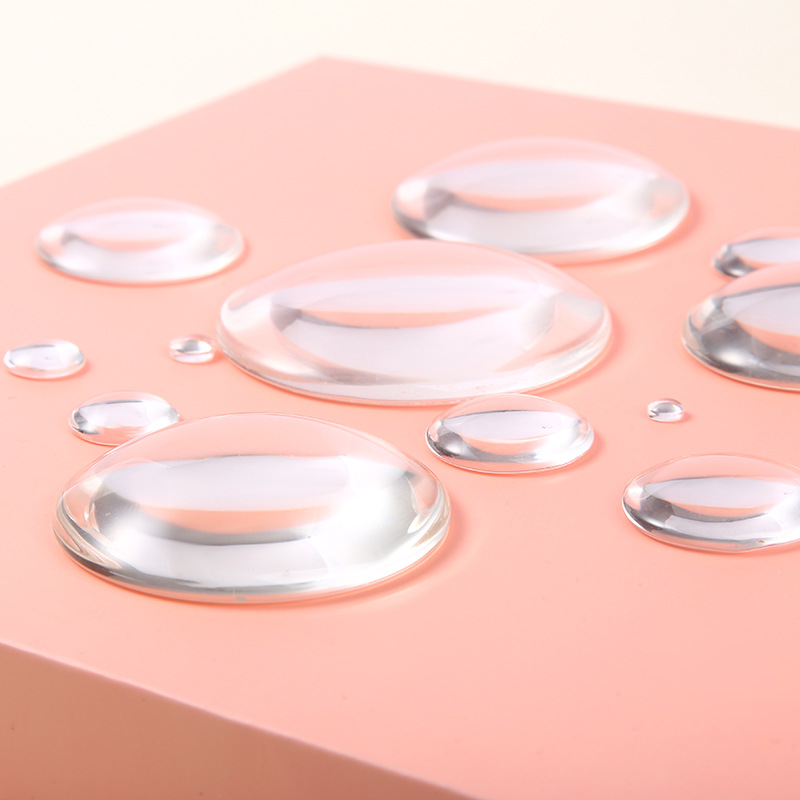 Time Gem Glass Patch Round Refrigerator Magnet White Embryo Manicure Color Plate Beanie Nail Patch Doll Eye Pupil