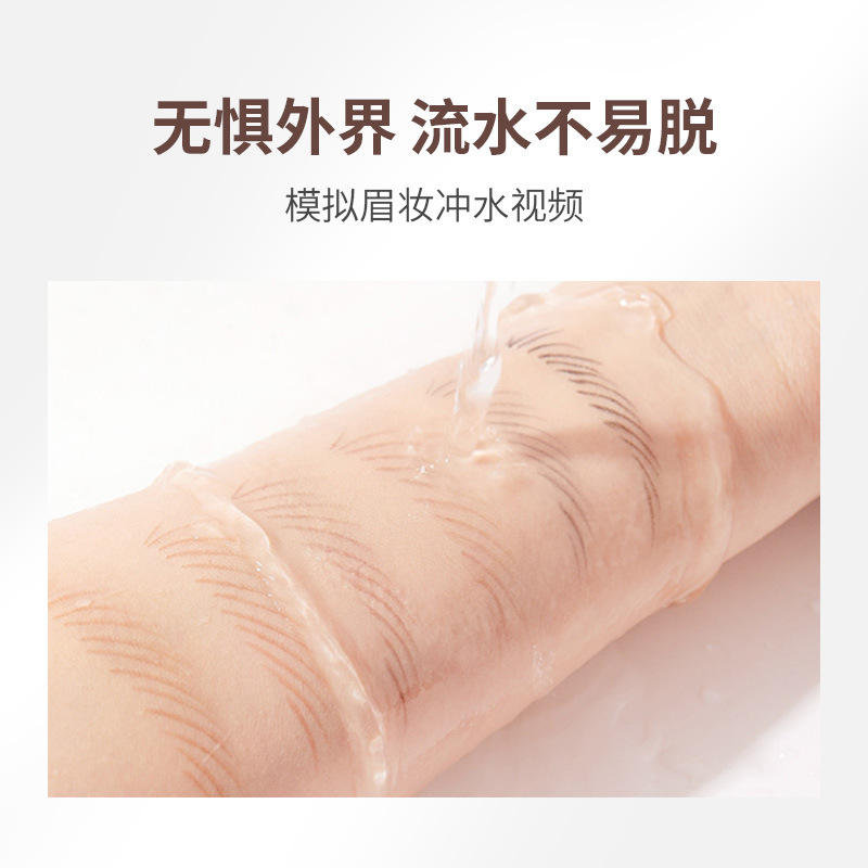 Hengsi 1818 Threaded Eyebrow Pencil Is Waterproof, Sweat-Proof and Does Not Smudge, Genuine Hard Core Wholesale Eyebrow Powder for Makeup Artists