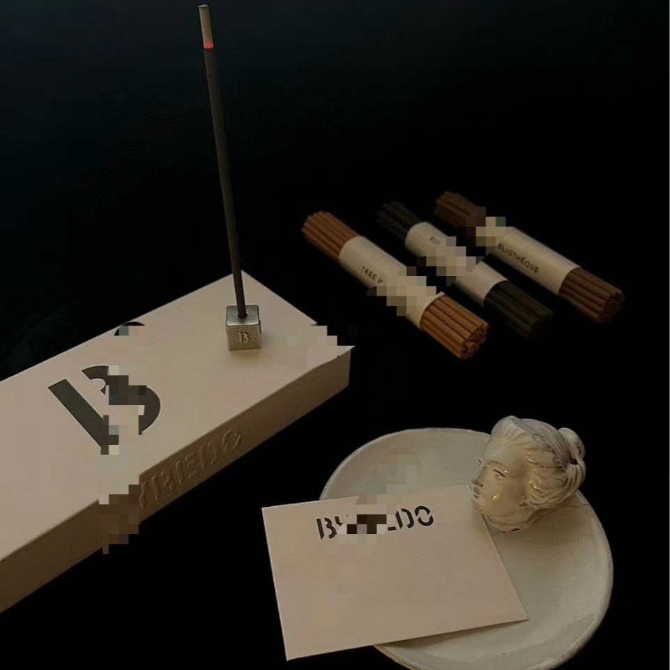 Spot Bairui*/De Aromatherapy Line Incense Silver Base Incense Library Treehouse Citrus Fire Rose Cypress Ball Incense