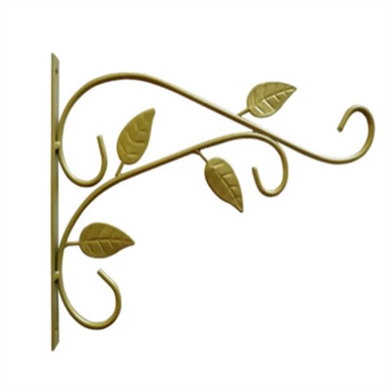 European-style pastoral iron wall rack outdoor balcony Leisure Gardening flower and bird wall hanging wall decoration flower rack