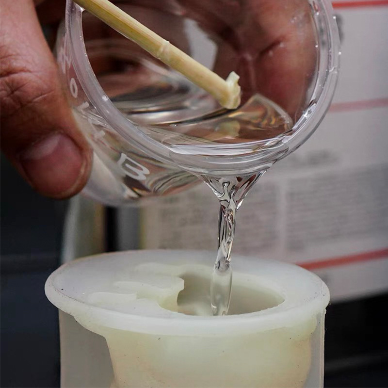 8014Ab Water Pu Resin Figurine Mold-Making Special High-Toughness Wear-Resistant Anti-Drop Quick-Curing Mold-Making Ab Material