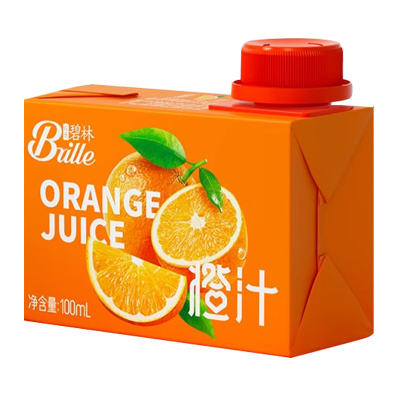 Bilin Mini Fruit Juice 100ml Small Beverage Orange Juice, Prune Juice, Pineapple Juice, Aviation Bayberry Juice, Fresh Grape Fruit