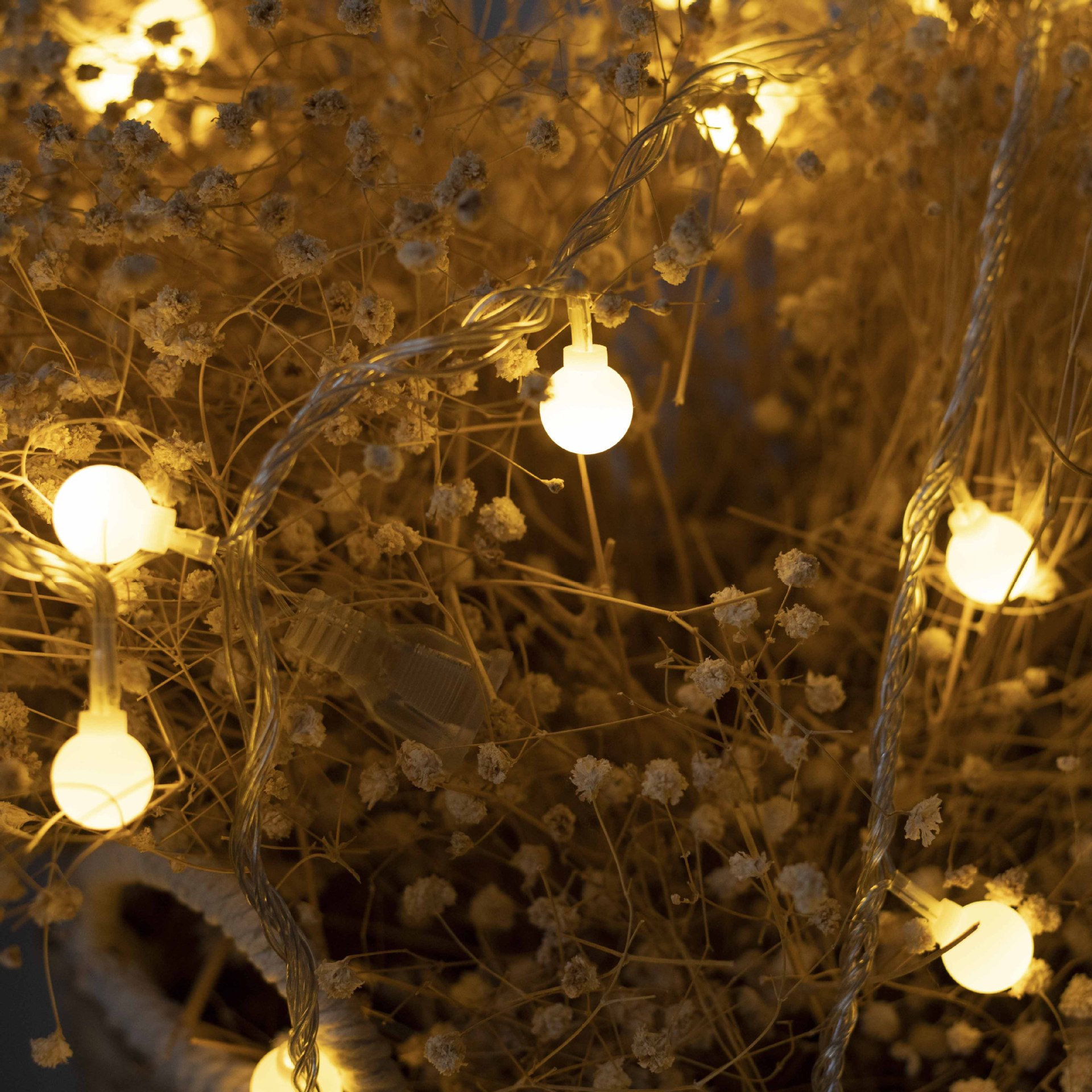 Светодиодные батарейные огни гирлянда USB звезды маленькие белые шарики праздничные огни украшение освещения