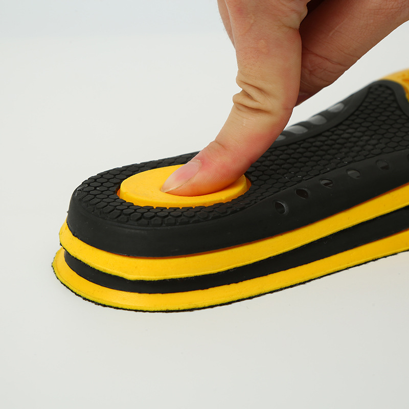 TPU adult arch correction insole flat foot heart support cushion leisure sports shock absorption PU men and women insole
