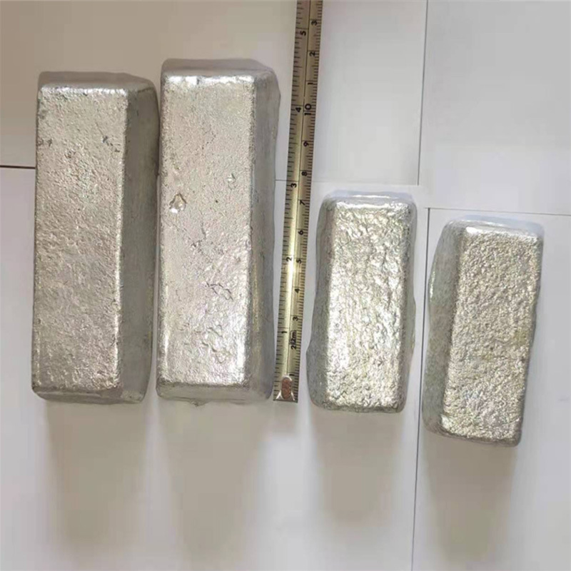 Elemental Metal Magnesium Ingot Small Piece 100g 200g 300g Piece Mg99.9 Melting and Adding Furnace Material