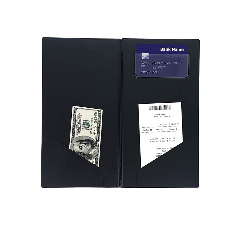 Factory wholesale purchase order clip PVC sheepskin pattern order this upscale hotel restaurant menu clip coffee shop cash register clip