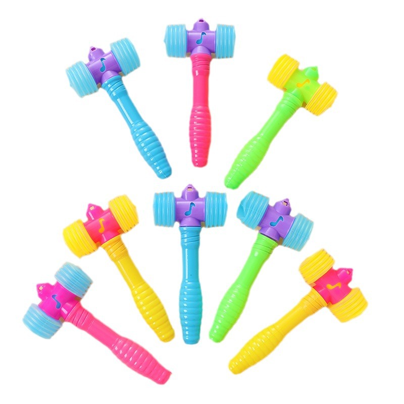 Children's BB hammer tapping hammer sounding hammer tapping can bring sound fun beating music parent-child toys wholesale