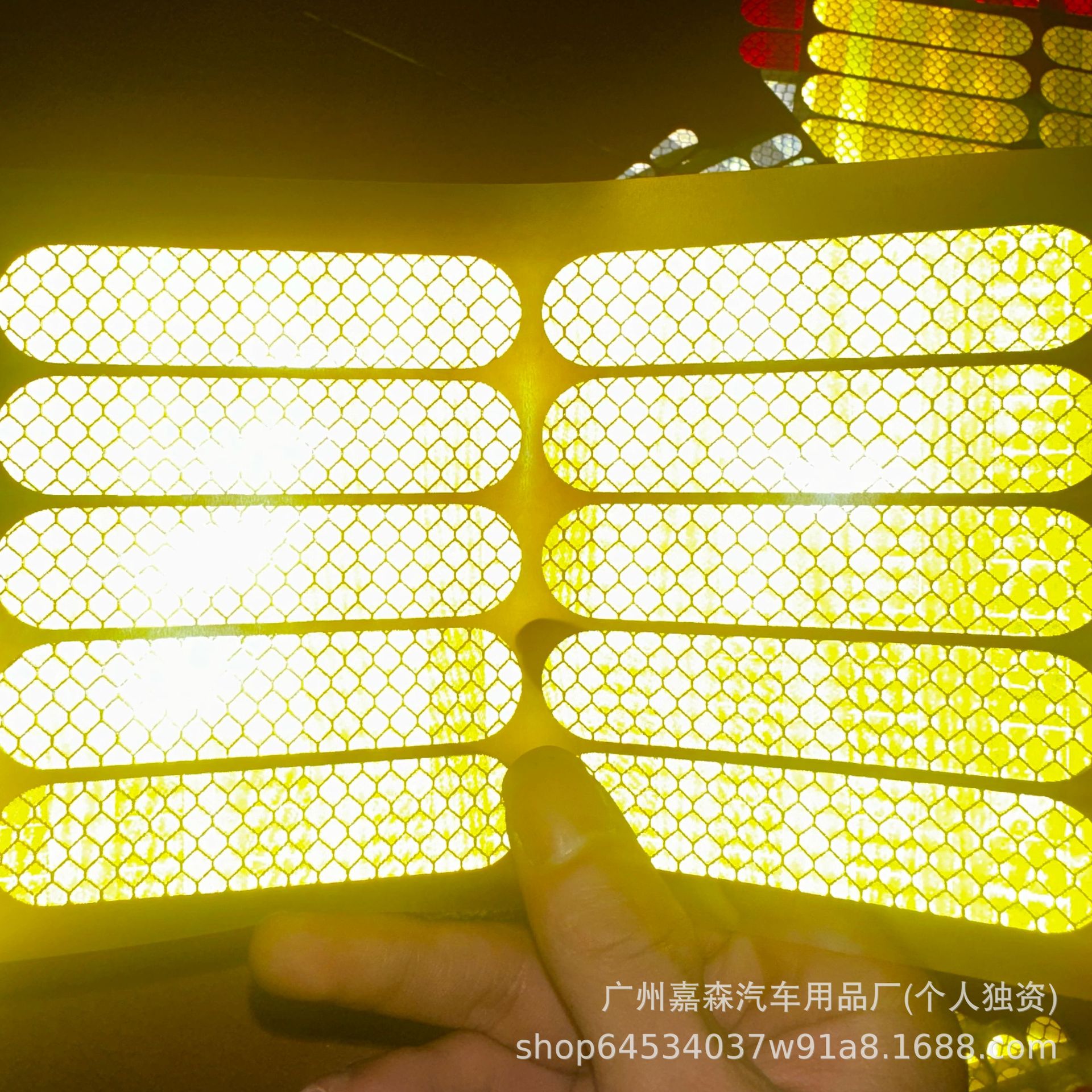 Helmet Reflective Stickers, Motorcycle Decals, Night Riding Safety Reminders, Trunk Warning Stickers for Electric Vehicles