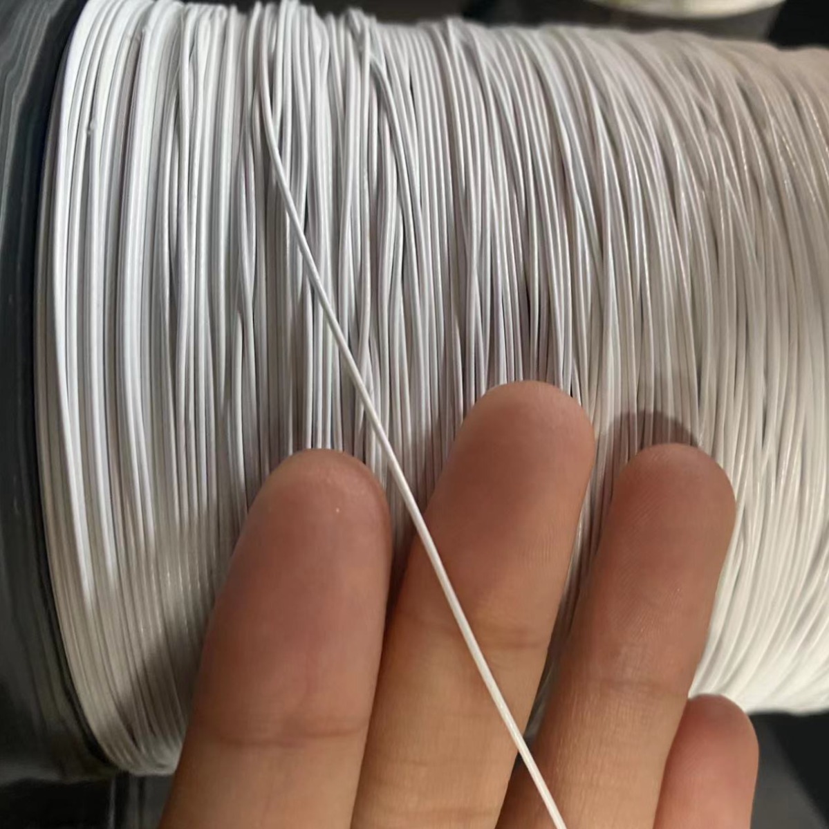 Rotating Shoelace Wire Rope 304 Plastic-coated Soft Wire Rope Nylon Plastic-coated Wire Rope for Shoelace Buttons