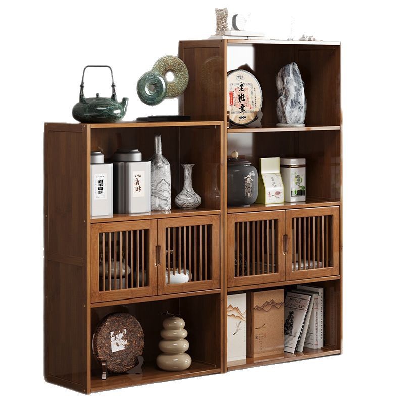 Coffee Table Side Cabinet Tea Table Side Cabinet Table Side Tea Cabinet Side Table Rack Chinese-style Antique Rack Storage Cabinet Tea Cabinet