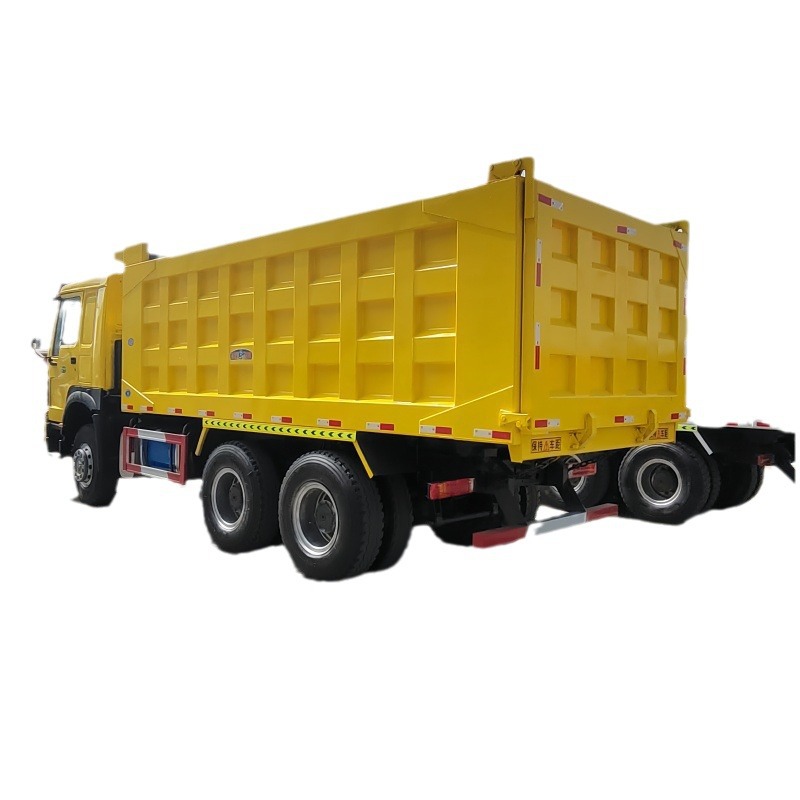 Exported to Africa Refurbished Heavy Car Howo Dump Truck Howo10 Wheel 6X4 Dump Truck Second Manual Machinery Truck
