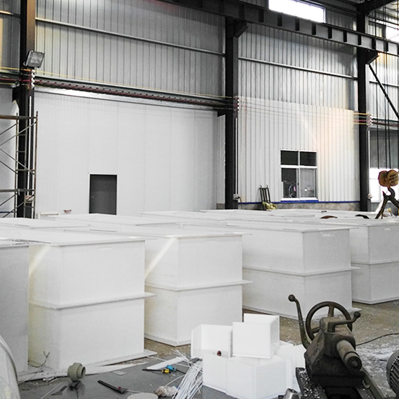 Factory Direct supply electrolytic cell Hunan Lehai chemical equipment pickling tank various specifications plastic pp electrolytic cell