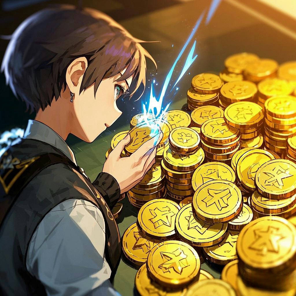 Wholesale Metal Game Coins and Prop Money Bags for 2D Game Peripherals