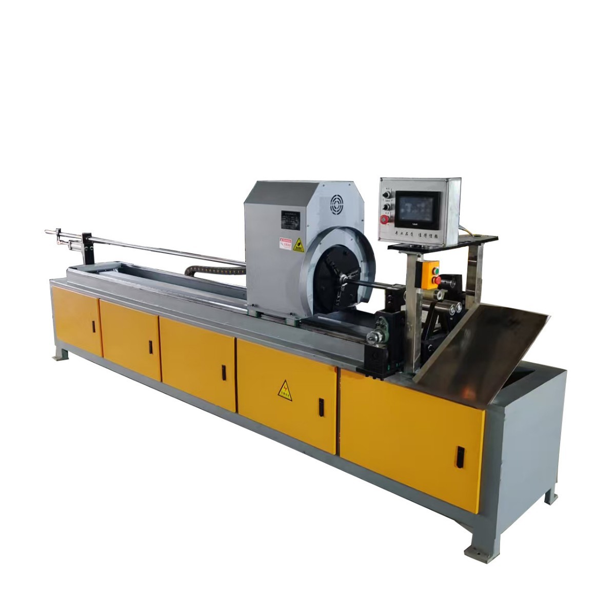 Large Diameter Paper Tube Paper Tube Fine Cutting Machine CNC Operation Shaft-less Paper Tube Fine Cutting Machine Slitting Machine