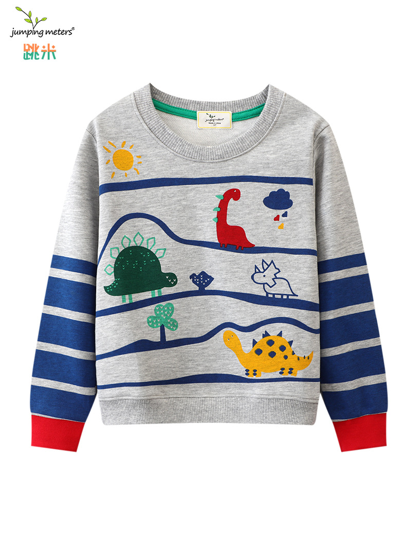 Boys Sweatshirt Long-Sleeved T-Shirt 2025 Autum Kidsren's Bottoming Shirt for Small and Medium-Sized Kidsren Baby Terry Sweatshirt Autum Kidsren's Clothing