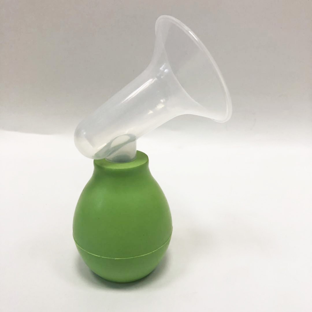 Spot Wholesale Maternal and Infant Products Rubber Breast Pump Ball Manual Breast Pump Transparent Horn Silicone Rubber Factory