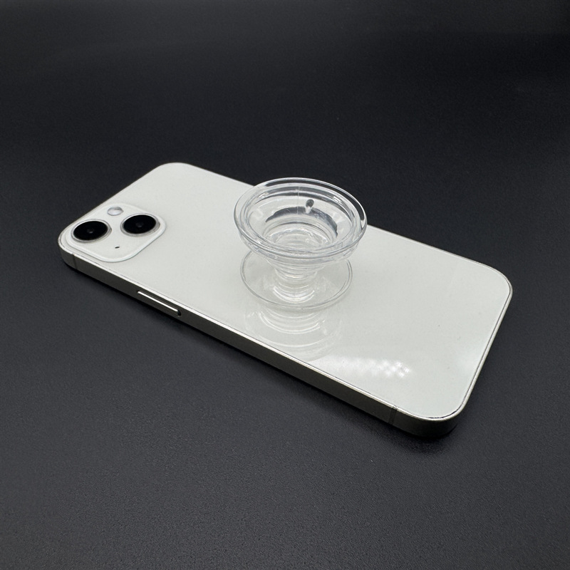 Transparent Airbag Holder Mobile Phone Accessories Transparent Airbag Holder Material Telescopic Folding Lazy Flat Mobile Phone Holder