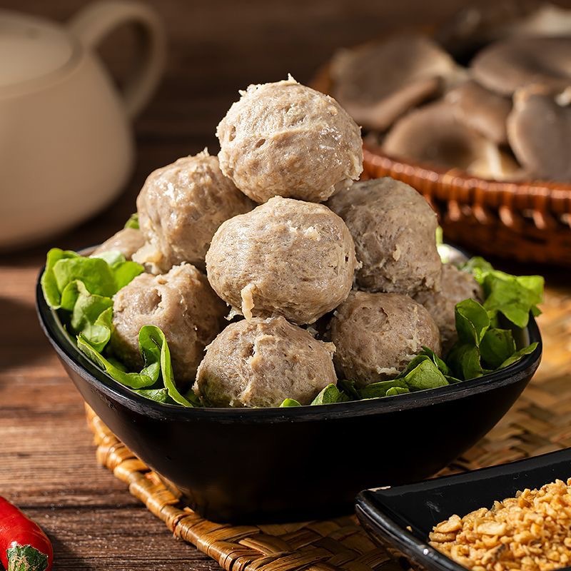 Chaoshan Authentic Beef Balls Beef Tendon Balls Hot Pot Restaurant Malatang Bbq Shop Convenience Store Popular Ingredients Source Wholesale
