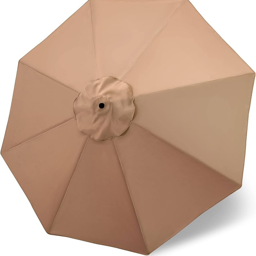 Outdoor Courtyard Umbrella Replacement Umbrella Surface Villa House Garden Courtyard Umbrella Surface Balcony Cafe Outdoor Umbrella Cloth