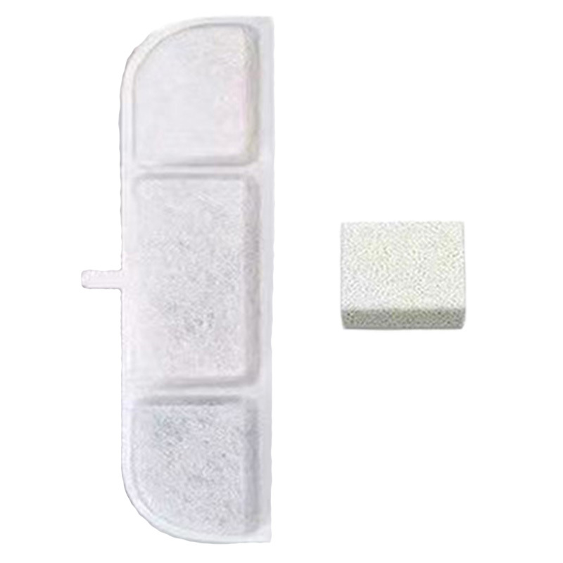 Элемент фильтра для поилки для домашних животных, кокосовый активированный уголь, фильтр для умной поилки для кошек и собак, кусок фильтра из волокна