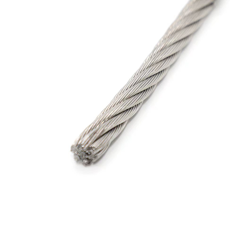 304 Stainless Steel Wire Rope, Lifting Clothes Rack, Clothes Drying Steel Rope, Grape Rack 7*19 7*7 Structure, Thin and Flexible Steel Wire Rope