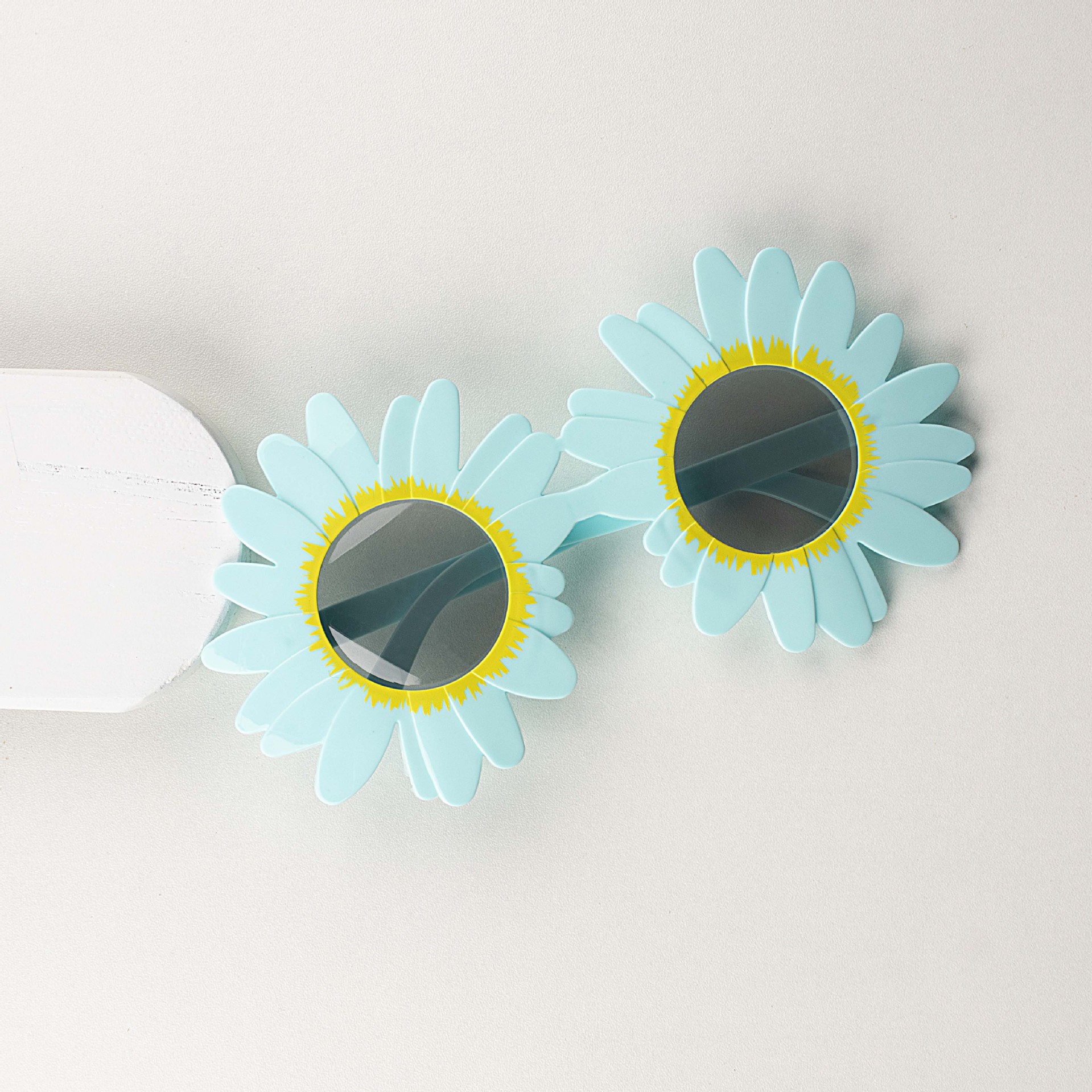Decorative glasses party funny props sunflower daisy flower shape photo props plastic shape sunglasses
