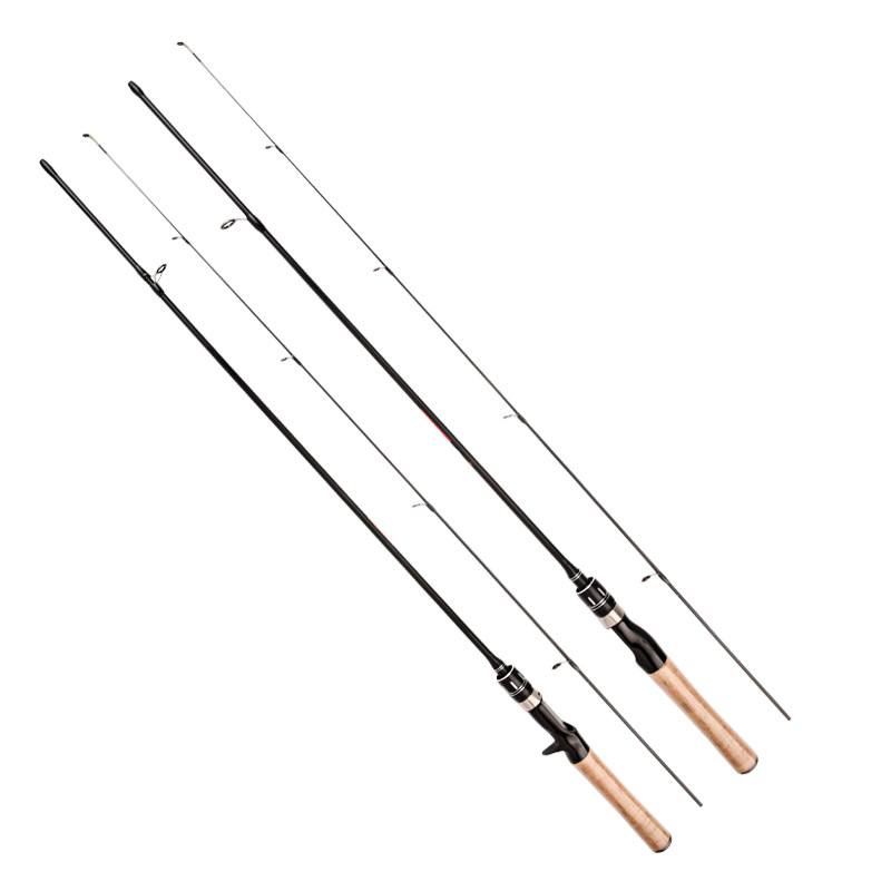 Luya Horse Mouth Rod Solid Horse Mouth Rod UL Super Soft White Bar Rod Straight Gun Handle Rod Drop Wheel Luya Rod Fishing Rod