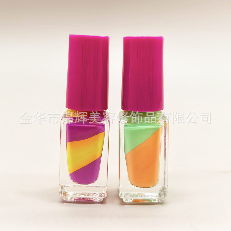 Exclusively for Export Export Customized Kidsren's Spiral Nail Polish Spiral Water-Based Nail Polish
