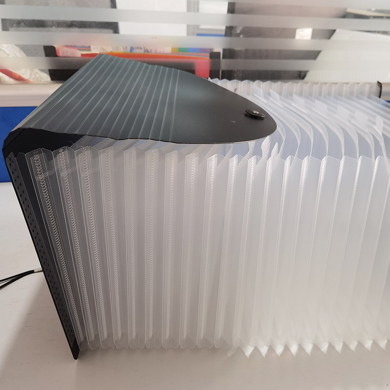 Student Office 18-line 24-layer data package color test paper folder organ bag organizing folder printable logo