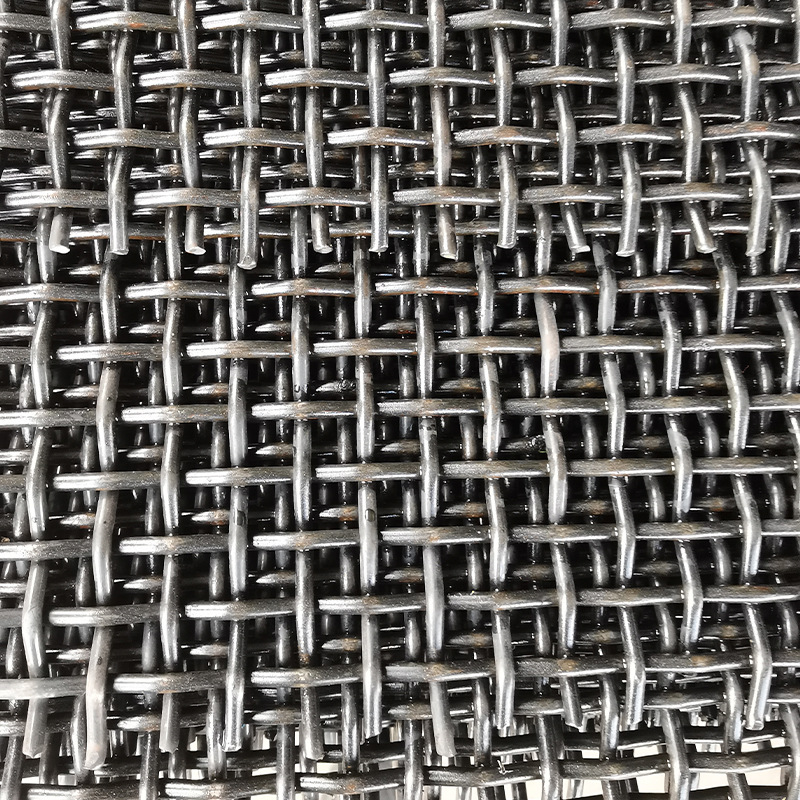 Manganese steel woven screen screen coal yard filter anti-blocking iron wire vibration woven mesh stone graded woven screen