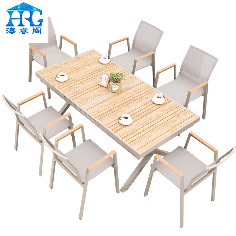 Сетка Teslin, водонепроницаемые, простые столы и стулья для улицы