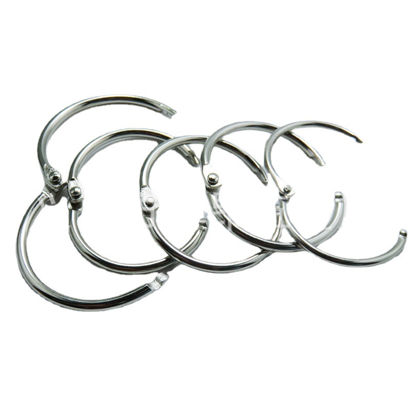 Прямые поставки, открытое кольцо для книг, металлическое кольцо для карточек, кольцо для альбома