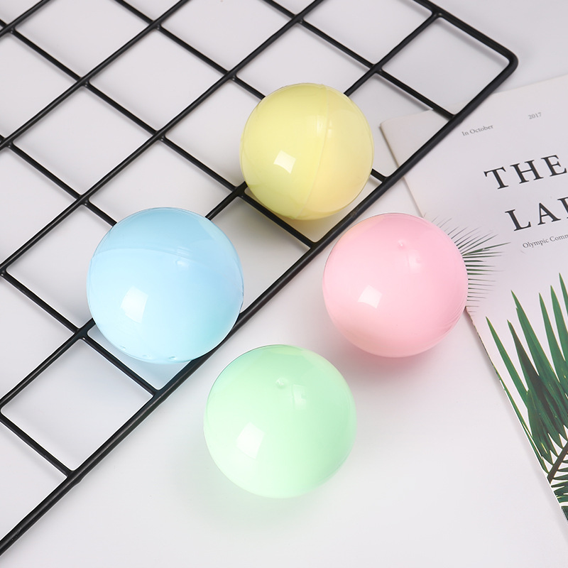 Factory Wholesale 50mm-120mm Macaroon Gashapon Machine Gashapon Ball Gashapon Toy Hand-made Blind Box