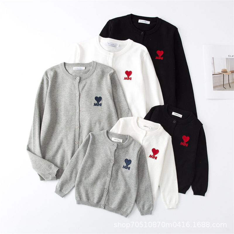 Новый год 2022, родительская одежда, кардиган для родителей и детей, вязаный детский свитер из хлопка