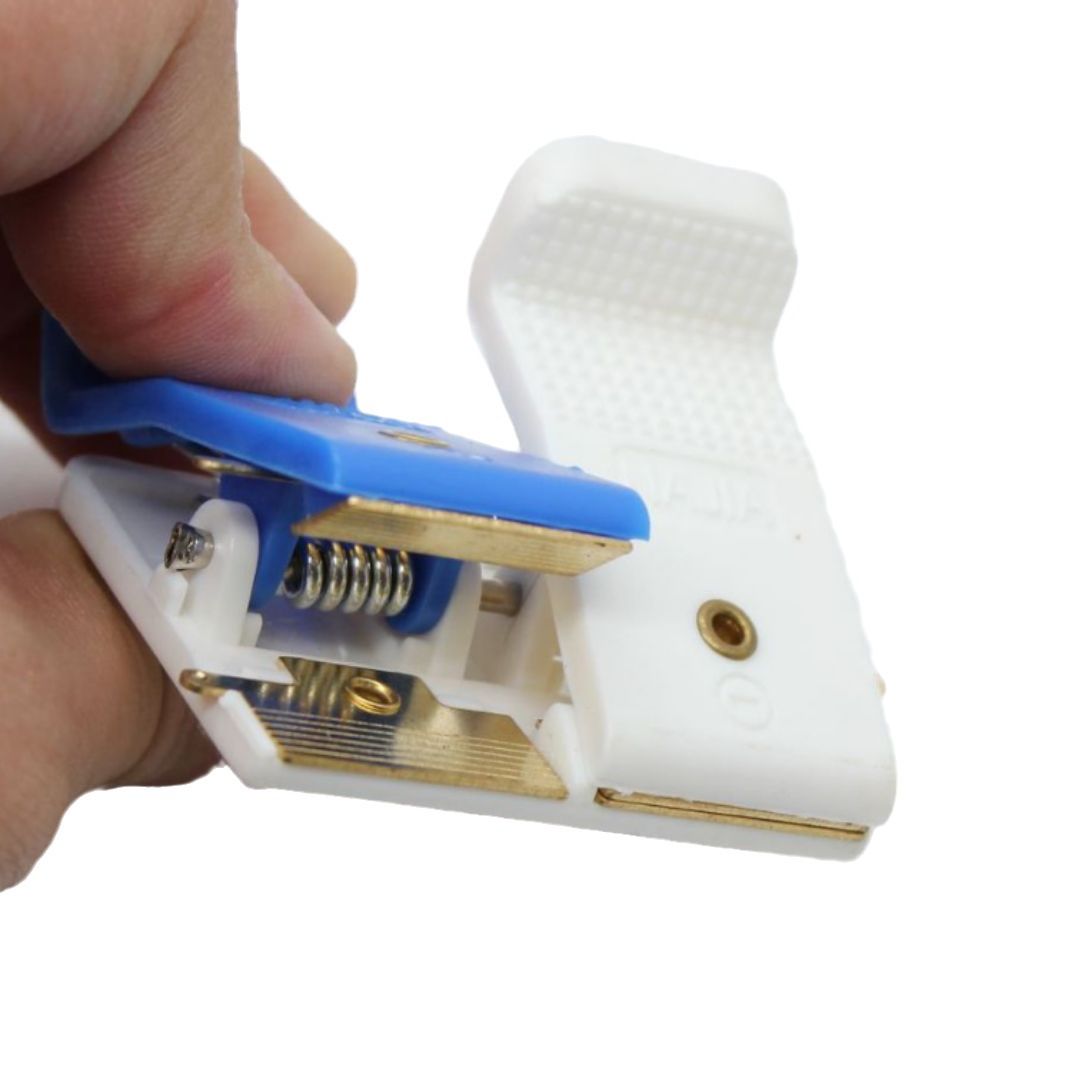 Guangwei 50mm flat polymer fixture battery charging and discharging capacity testing clip 50-40a2