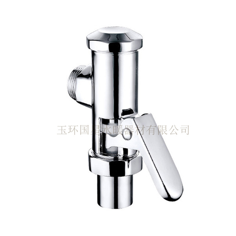 Europe Poland all copper urinal valve 6 minutes urinal toilet switch press delay flush valve