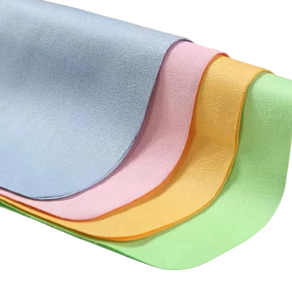 Wholesale Island Silk Suede Glasses Cloth Mobile Phone Screen Cleaning Cloth Microfiber Glasses Cloth Printable logo