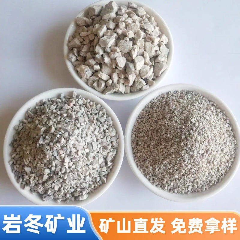 Zeolite Manufacturer Supplies White Zeolite Green Zeolite, Artificial Wetland Sewage Treatment, Oblique Zeolite Granules for Sucking Ammonia Nitrogen
