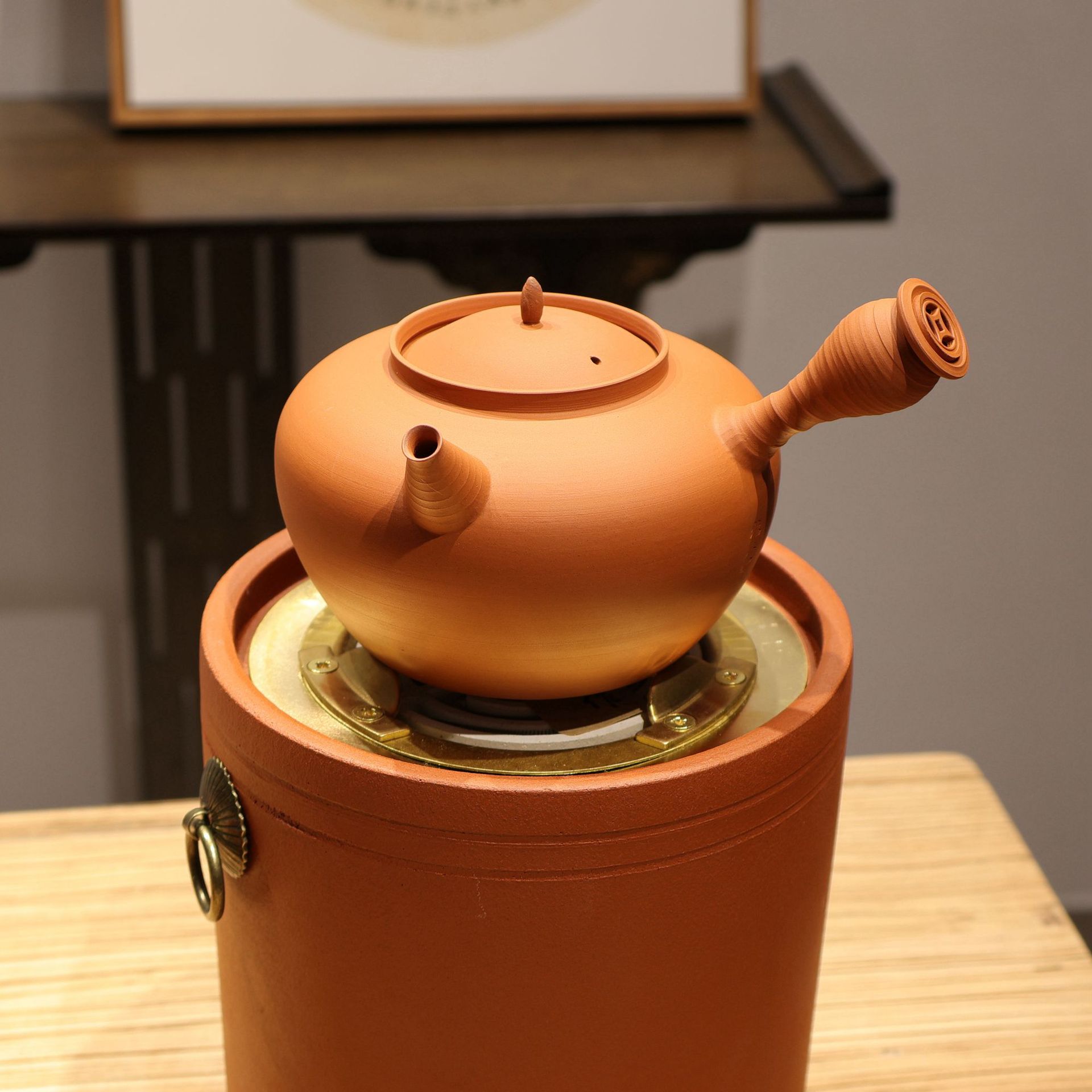 Stove tea stove Chaozhou red mud tea stove household tea cooking electric ceramic stove charcoal electric dual-use kung fu tea carbon stove