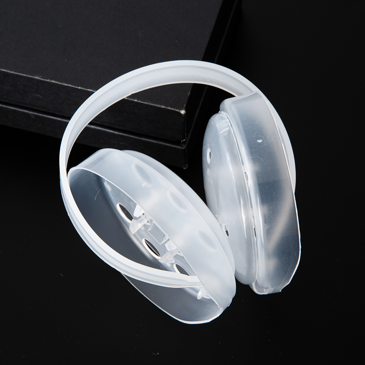 Складной держатель для наушников белый скелет тёплый держатель для наушников пластиковый ободок аксессуары для наушников складной набор из трёх частей