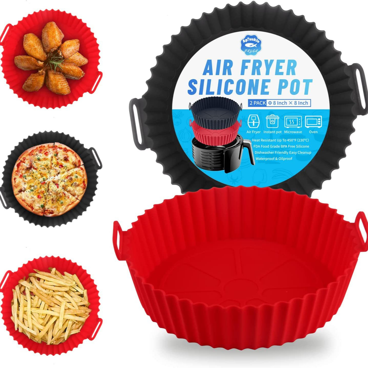 Силиконовая форма для выпечки для аэрогриля новая продукция