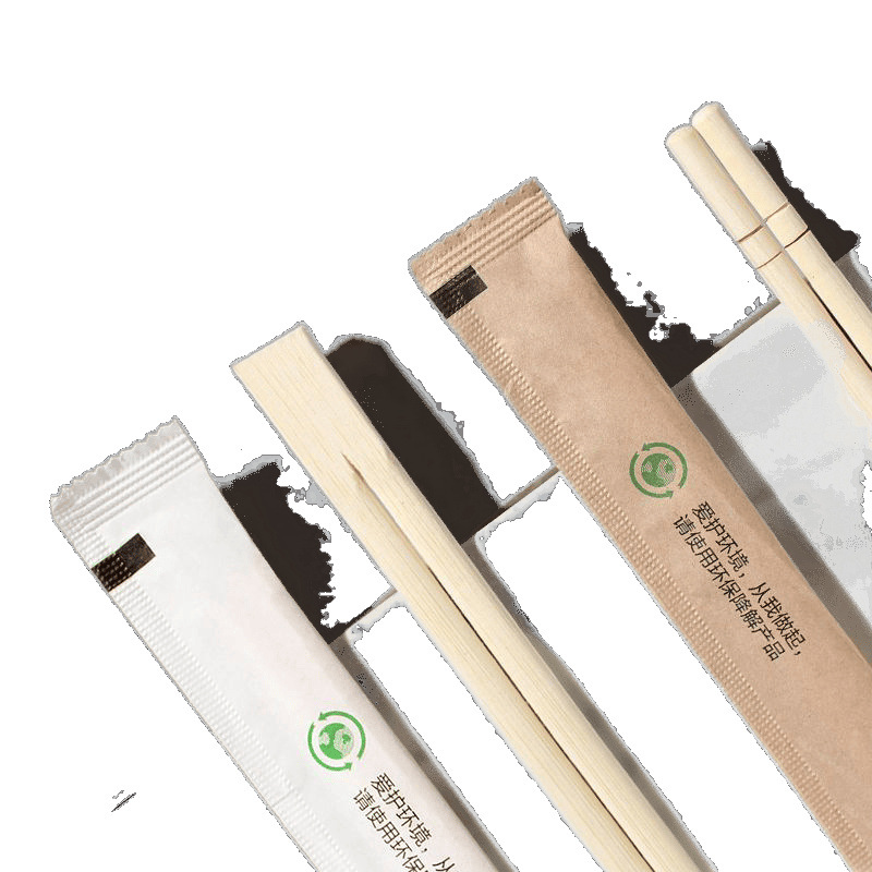Chopsticks Disposable Bamboo Chopsticks Individually Packaged Fast Food Household Tableware Commercial Manufacturer Wholesale Cross-Border E-Commerce