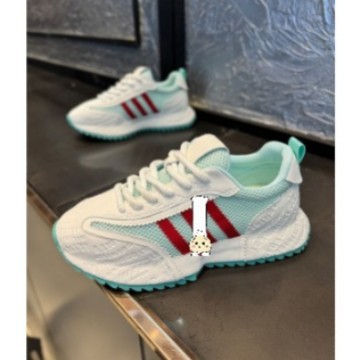 2024 Summer Sports Shoes Thick-Soled Shoes Ins Super Popular Casual Versatile Waffle Shoes Retro Men's Shoes Xk