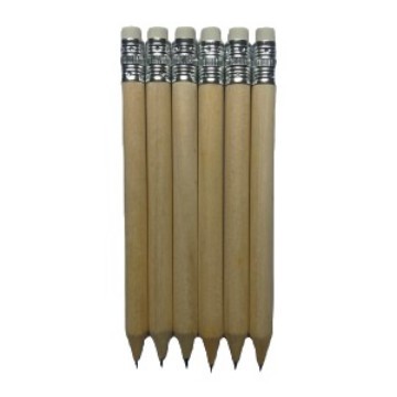 10cm Wooden Golf Short Pencils Hotel Guest Room Pencils Factory Direct Sales Amazon Cross-Border in Stock